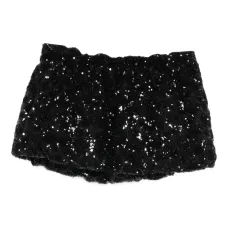 Юбка мини с пайетками