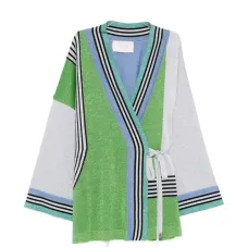 Куртка с полосатыми деталями Куртка с полосатыми деталями