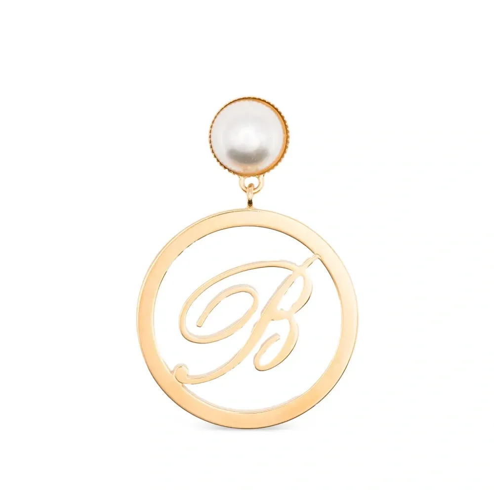 Серьги с искусственным жемчугом