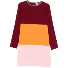 Платье с цветовой блокировкой и украшением Платье с цветовой блокировкой и украшением