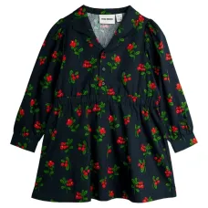 Платье с цветочным принтом на пуговицах