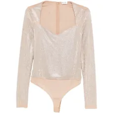 Боди, украшенное кристаллами