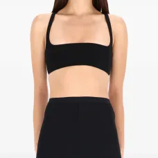 Укороченный топ с квадратным вырезом