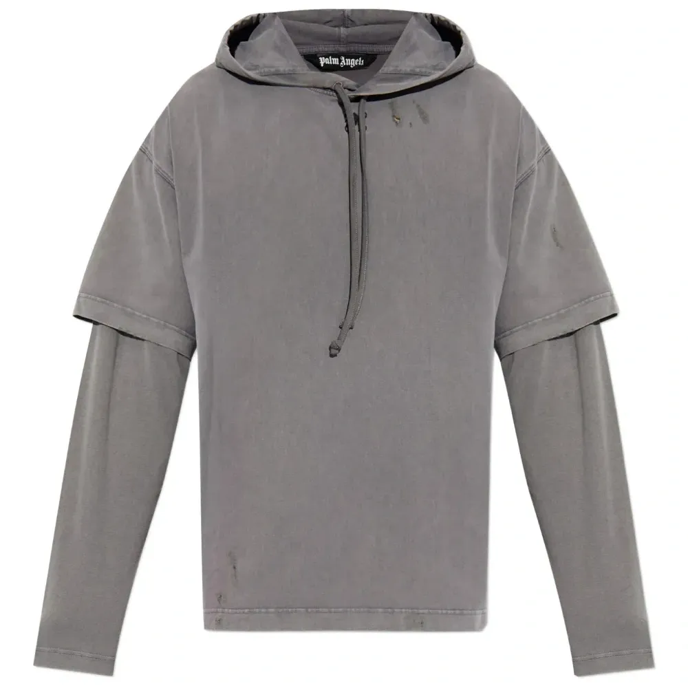 Худи с многослойным дизайном