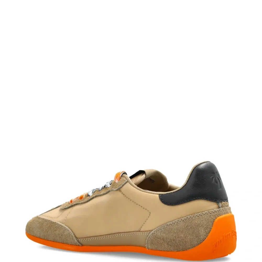 Кроссовки с аппликацией в виде пальмы