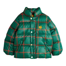 Куртка в клетку с вышивкой