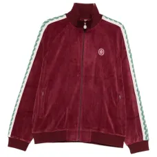 Спортивная куртка на молнии с боковыми полосами