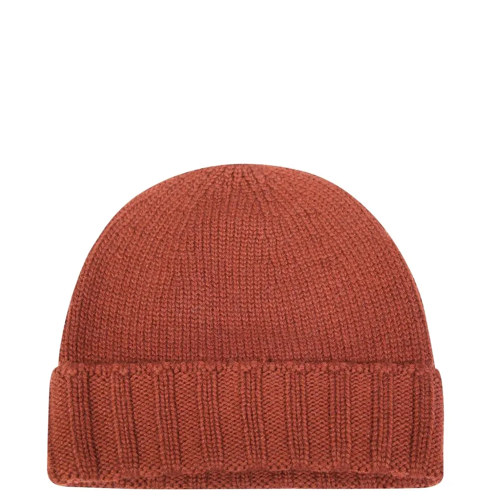 Шапка бини в рубчик