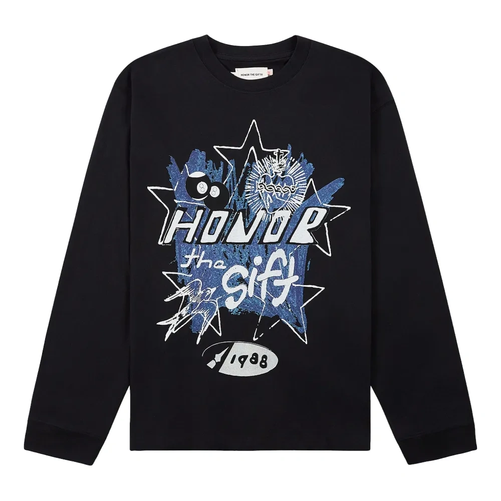 Лонгслив в стиле поп-арт