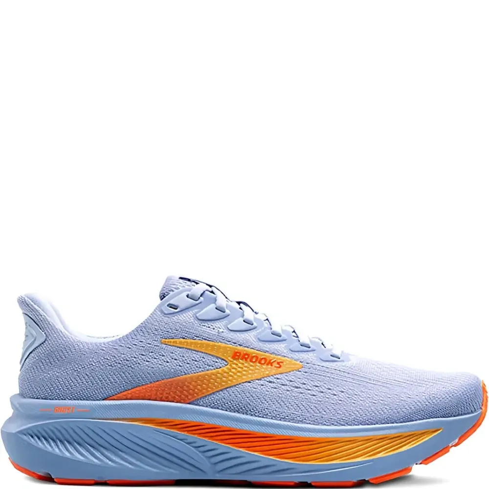 Кроссовки Ghost 17 "Светло-голубые/оранжевые"