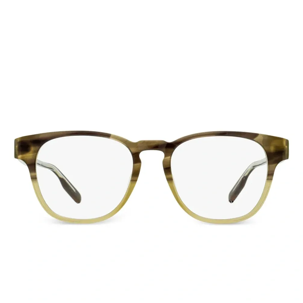 Очки в квадратной оправе с ключевой перемычкой