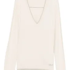 Свитер с V-образным вырезом