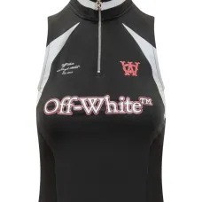 Бесрукавка-поло на молнии Бесрукавка-поло на молнии