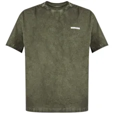 Хлопковая футболка с принтом логотипа