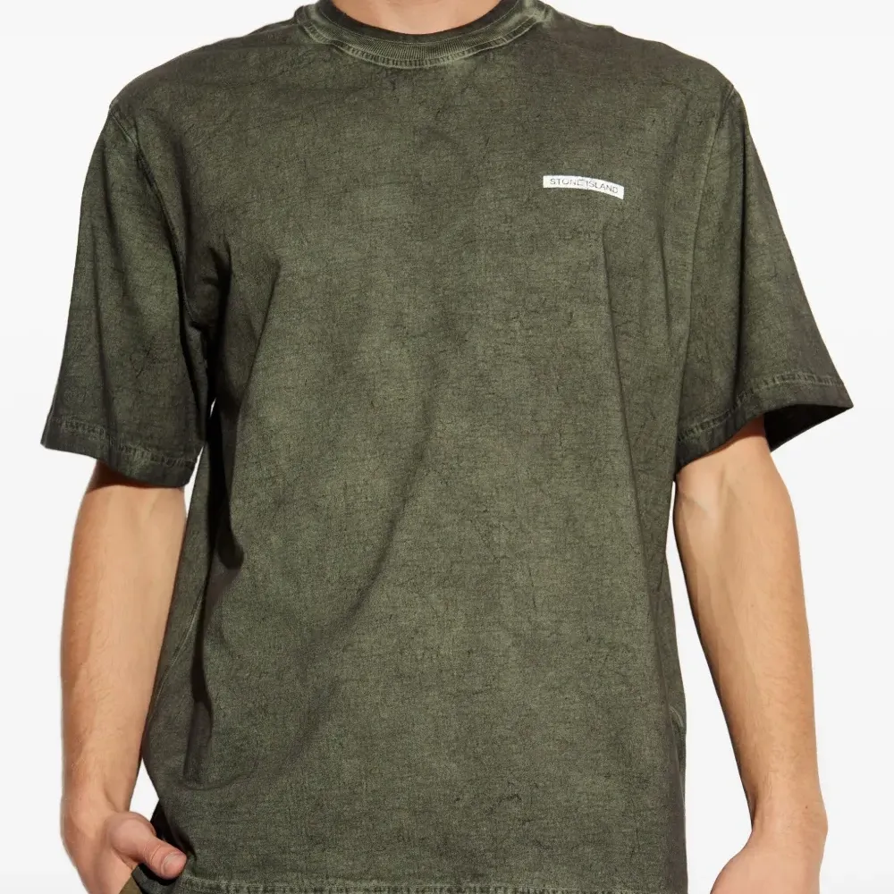 Хлопковая футболка с принтом логотипа