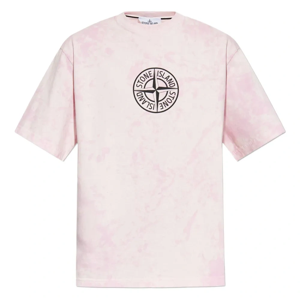 Хлопковая футболка с логотипом