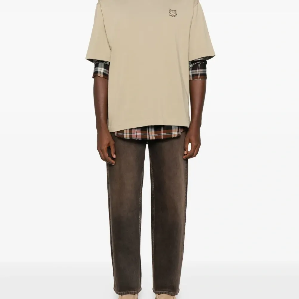 Футболка с изображением головы лисы