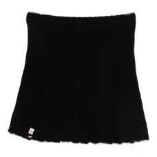 Вязаная мини-юбка