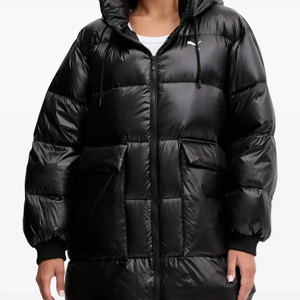 Стёганая куртка с капюшоном