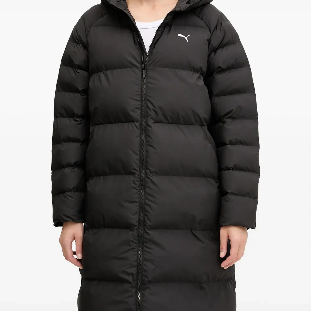 Стёганая куртка с капюшоном