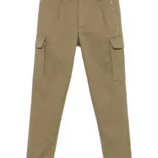 Брюки с накладными карманами Брюки с накладными карманами