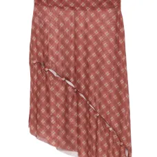 Клетчатая юбка с пуговицами Клетчатая юбка с пуговицами