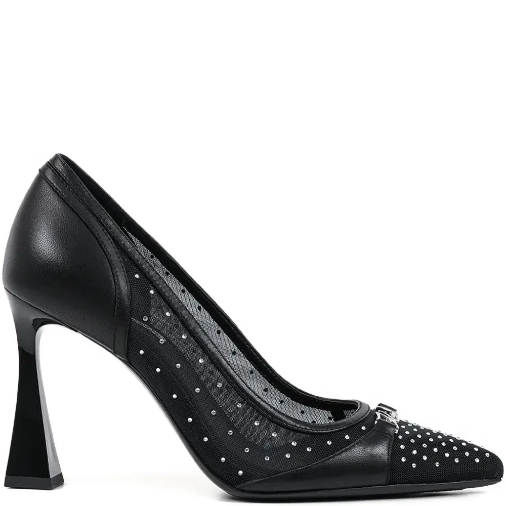 Туфли со стразами