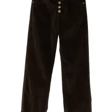Брюки из вельвета на пуговицах Брюки из вельвета на пуговицах