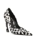 Туфли-лодочки Lexi с принтом «Далматинец», каблук 91 мм