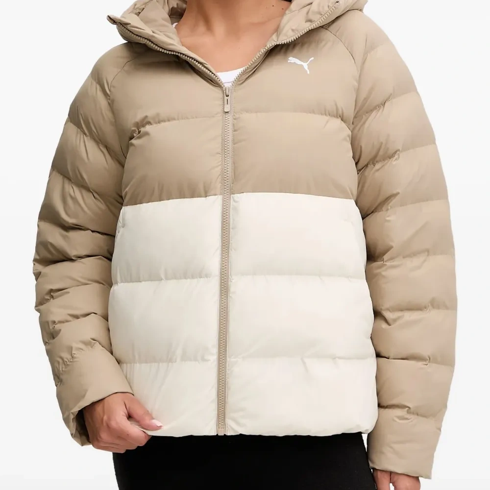 Куртка с капюшоном и цветными блоками