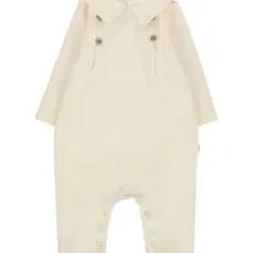 Детский комбинезон с воротником и застежкой на пуговицы Детский комбинезон с воротником и застежкой на пуговицы