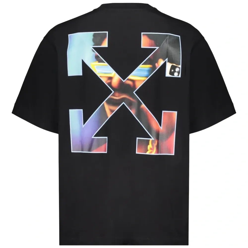 Хлопковая футболка Barber Arrow