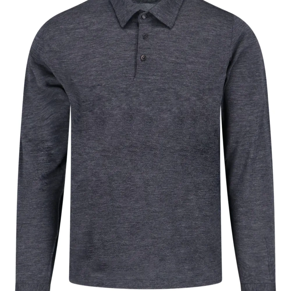 Поло на пуговицах