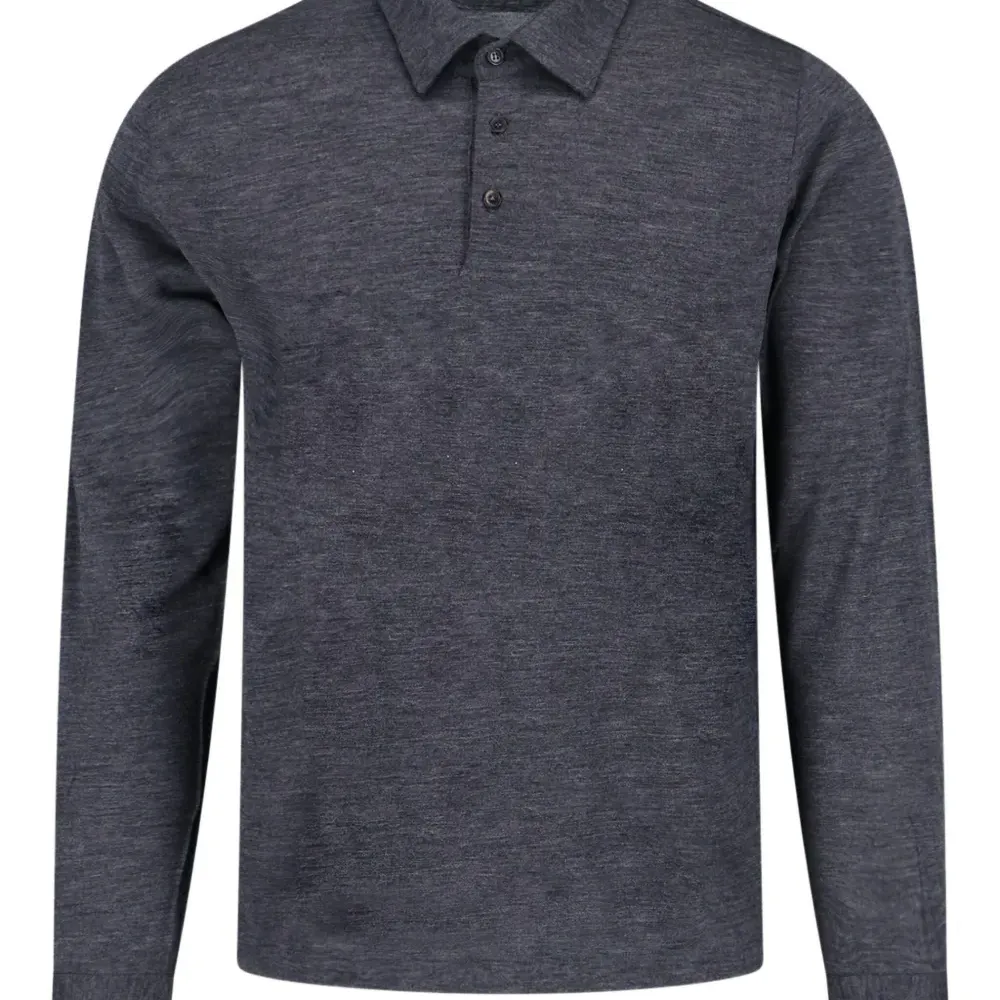 Поло на пуговицах