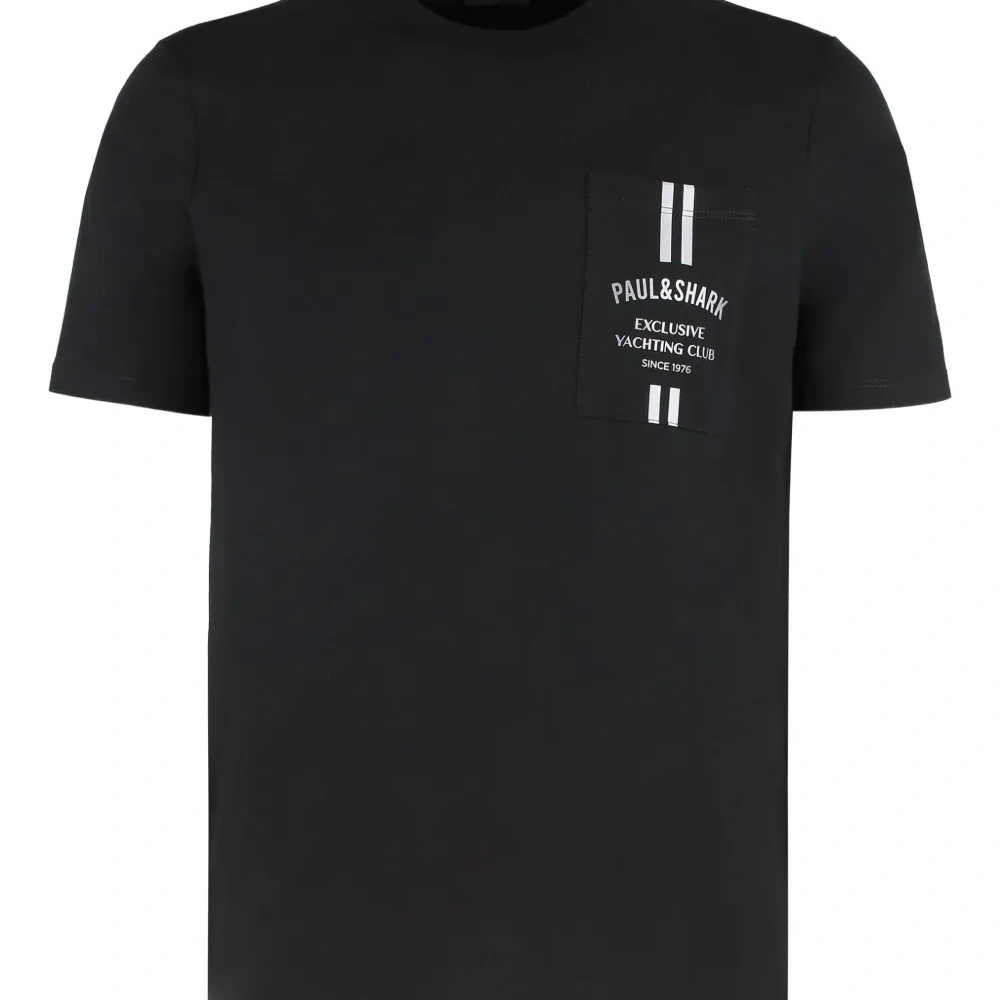 Хлопковая футболка с логотипом