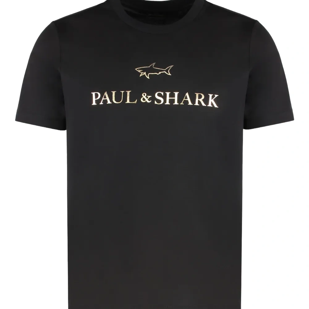 Футболка из хлопка с принтом логотипа