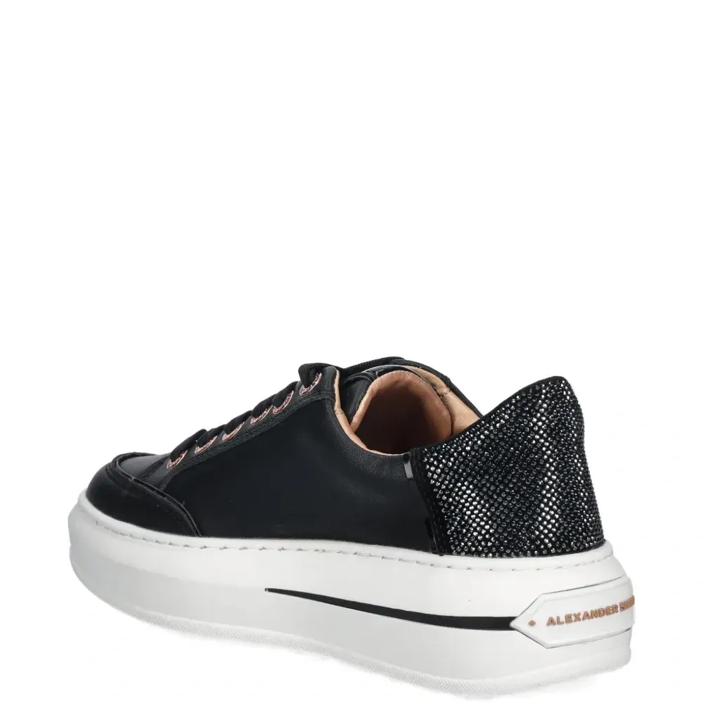 Кеды Lancaster с аппликацией и шнуровкой