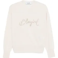 Свитшот с украшением в виде логотипа