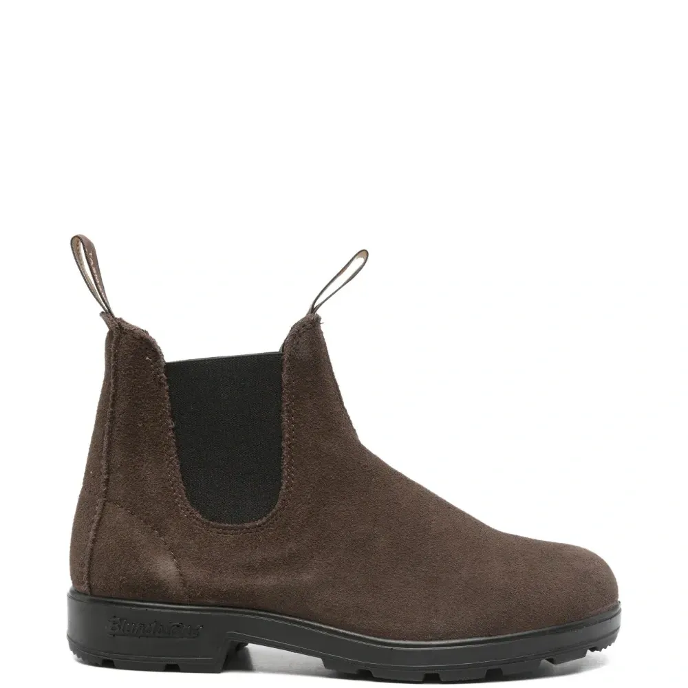 Замшевые ботинки челси