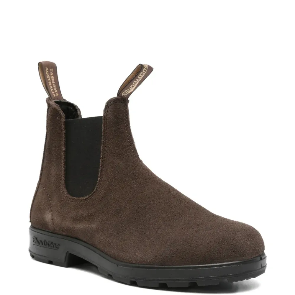 Замшевые ботинки челси