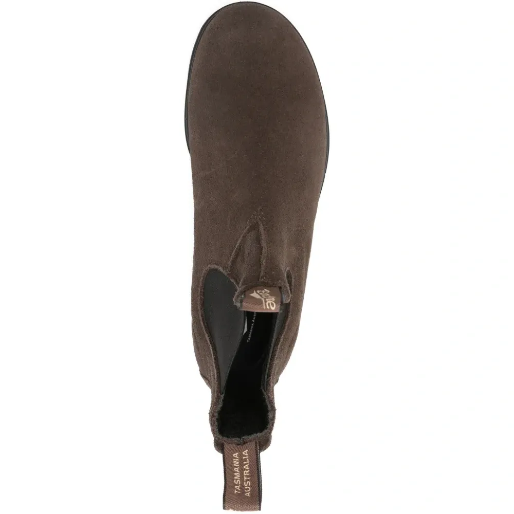 Замшевые ботинки челси