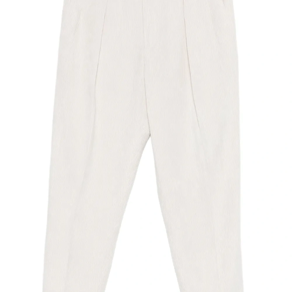 Вельветовые брюки цвета портобелло