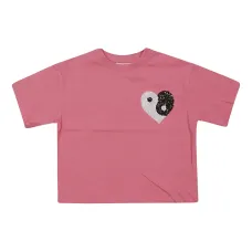 Футболка с пайетками