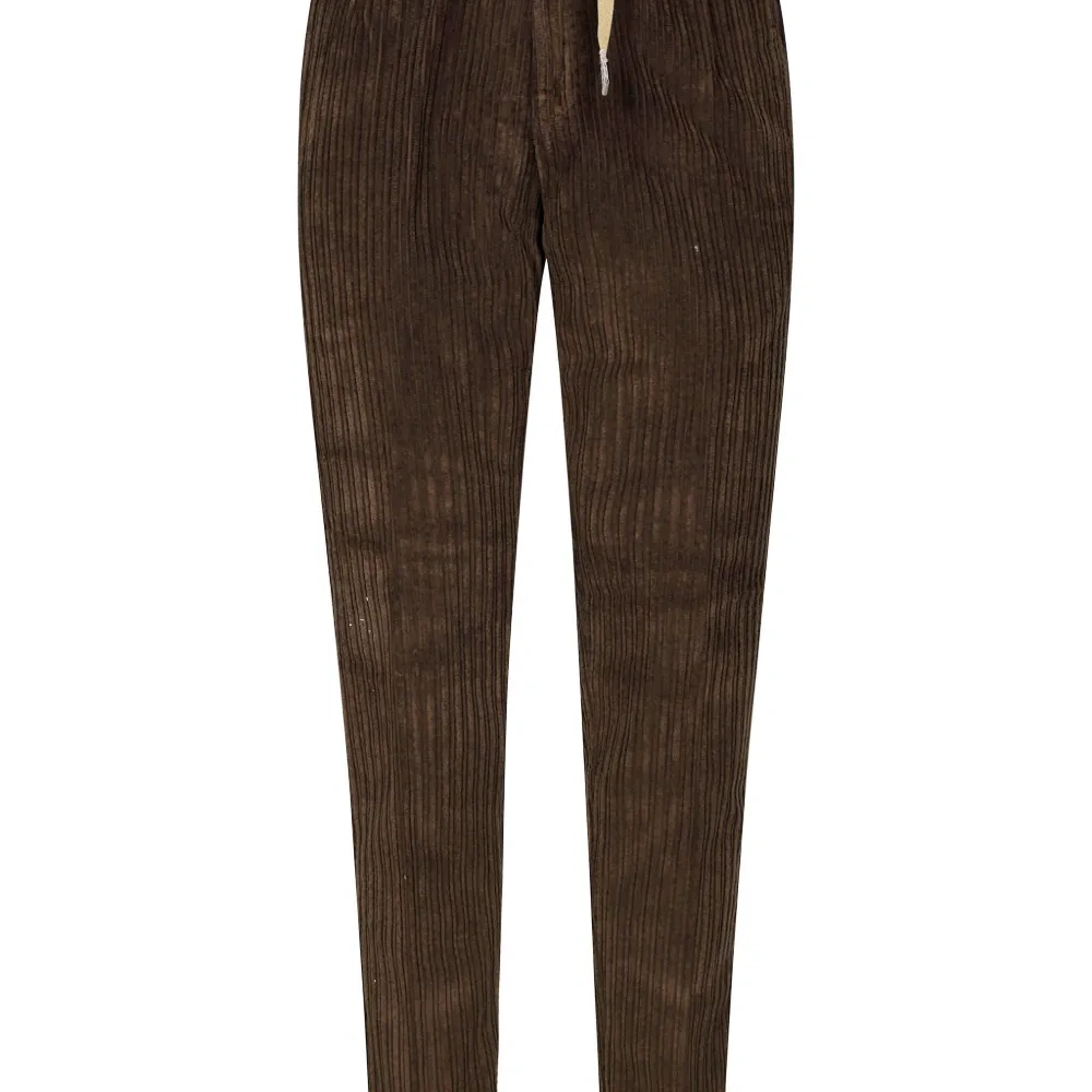 Вельветовые брюки с кулиской