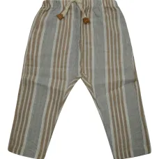 Полосатые брюки с кулиской