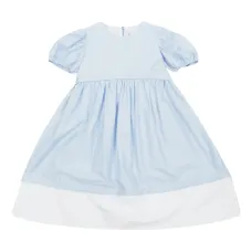 Платье с объемными рукавами