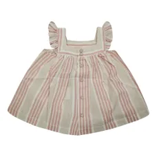 Блузка Magda в полоску с оборками