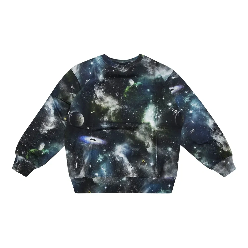 Свитшот с космическим принтом