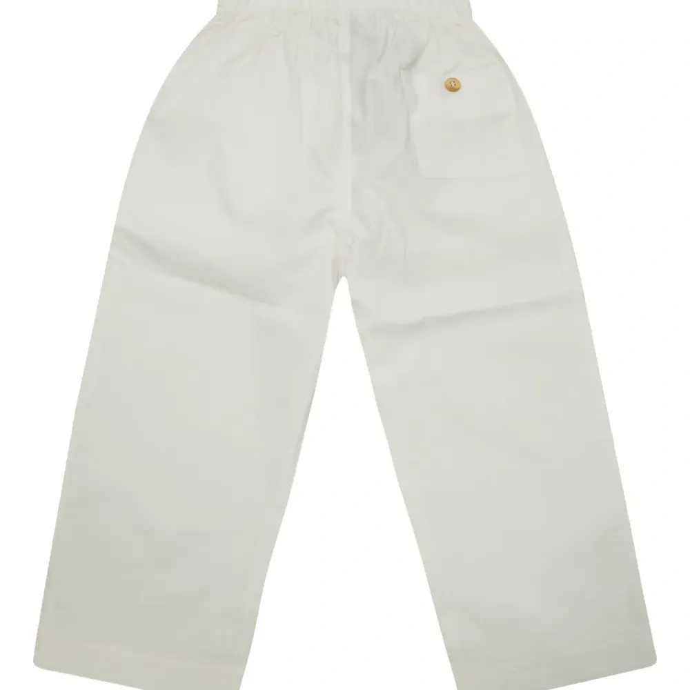 Брюки с застежкой на пуговицу