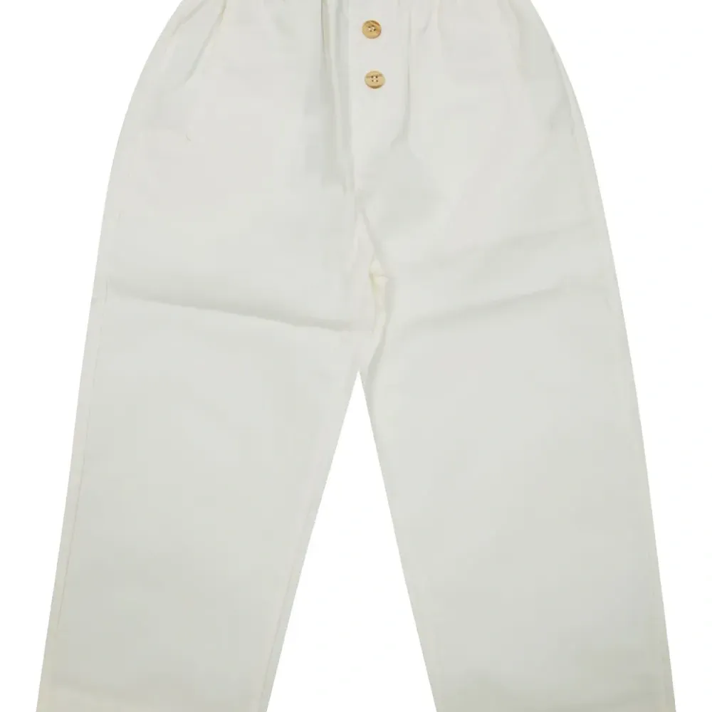 Брюки с застежкой на пуговицу